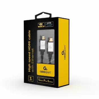 GEMBIRD High-Speed-HDMI-kaapeli Ethernetillä - Select Plus Series, 3 m