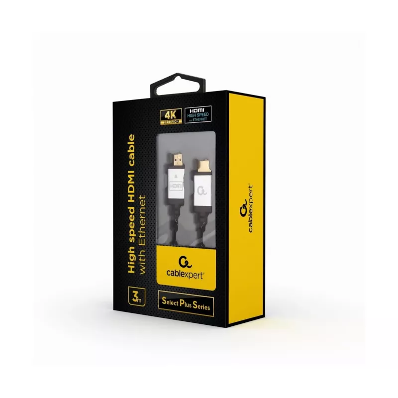 GEMBIRD High-Speed-HDMI-kaapeli Ethernetillä - Select Plus Series, 3 m