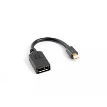 LANBERG DisplayPort-kaapeli Mini DisplayPort - 0,12 m musta
