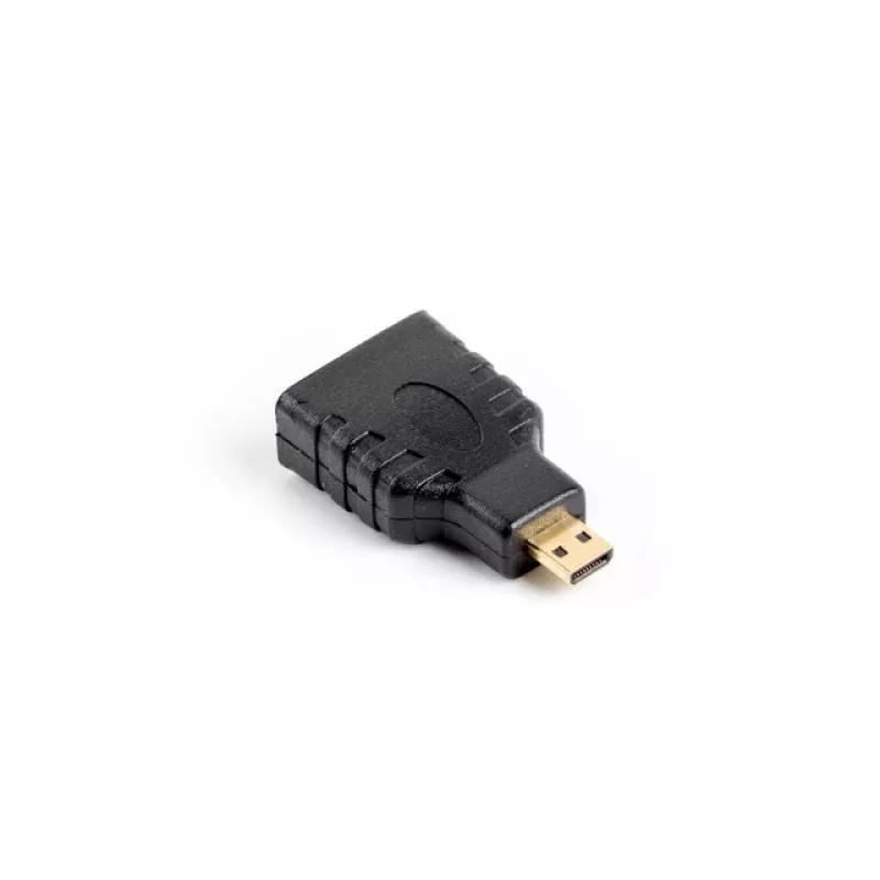 Lanberg AD-0015-BK kaapelisovitin HDMI Micro HDMI musta