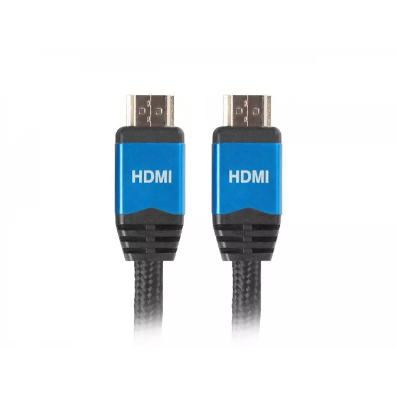 LANBERG HDMI-kaapeli - M/m V2.0 kaapeli Cu Premium - 1 m musta