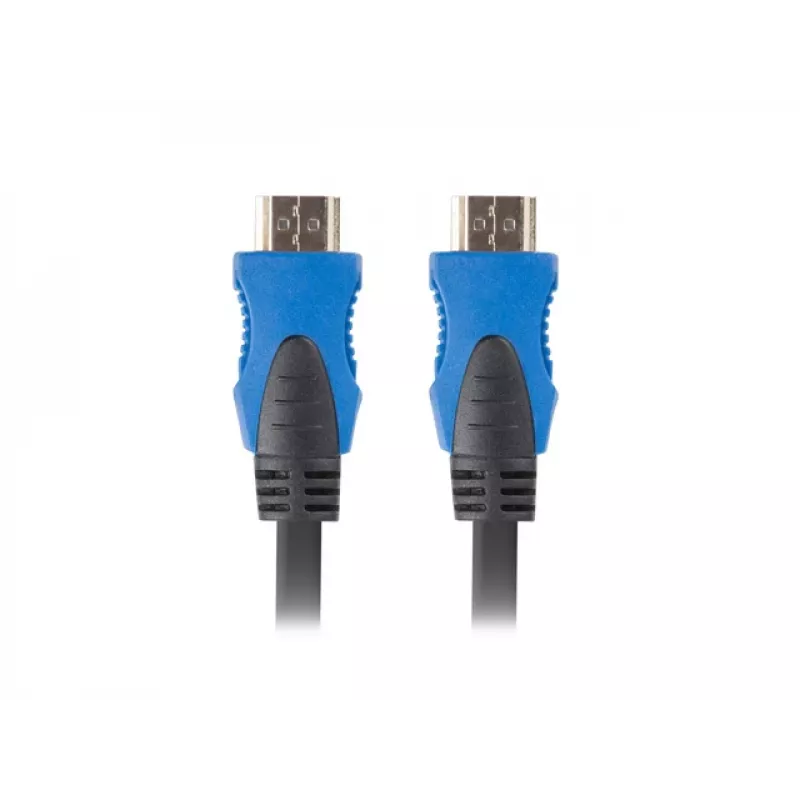 LANBERG HDMI-kaapeli - M/m V2.0 kaapeli 4k Cu - 0,5 m musta