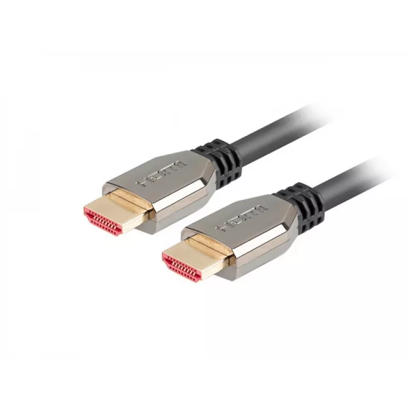 LANBERG HDMI-kaapeli – M/m v2.1 8k 60hz – 0,5 m musta