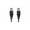 LANBERG USB-A M/m 2.0 kaapeli 1 m musta