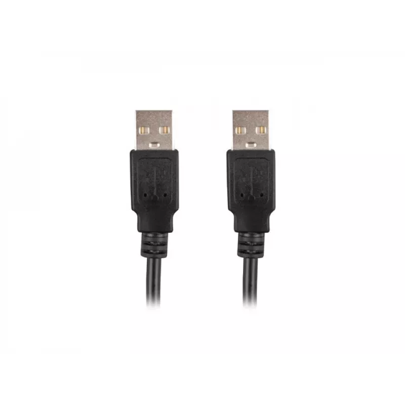 LANBERG USB-A M/m 2.0 kaapeli 1 m musta