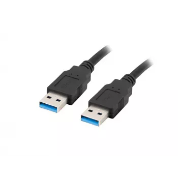 LANBERG USB-kaapeli 3.0 USB A – 1 m musta