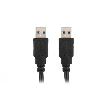 LANBERG USB-kaapeli 3.0 USB A – 1 m musta