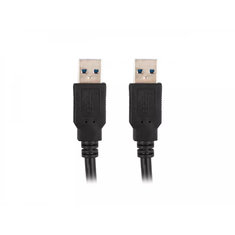 LANBERG USB-kaapeli 3.0 USB A – 1 m musta