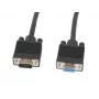 LANBERG VGA-kaapeli VGA (D-Sub) 1,8 m musta