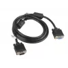 LANBERG VGA-kaapeli VGA (D-Sub) 1,8 m musta