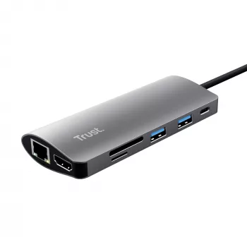 Trust Dalyx liitäntäkortit/adapterit sisäinen HDMI, RJ-45, USB 3.2 Gen 1 (3.1 Gen 1)