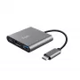 Trust Dalyx USB 3.2 Gen 1 (3.1 Gen 1) Type-C alumiini, musta