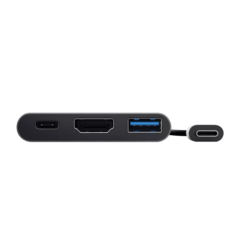 Trust Dalyx USB 3.2 Gen 1 (3.1 Gen 1) Type-C alumiini, musta