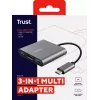 Trust Dalyx USB 3.2 Gen 1 (3.1 Gen 1) Type-C alumiini, musta