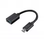 Trust Calyx 20967 USB-C (uros) – USB-A (naaras) -sovitin, USB 3.1 Gen 1, musta