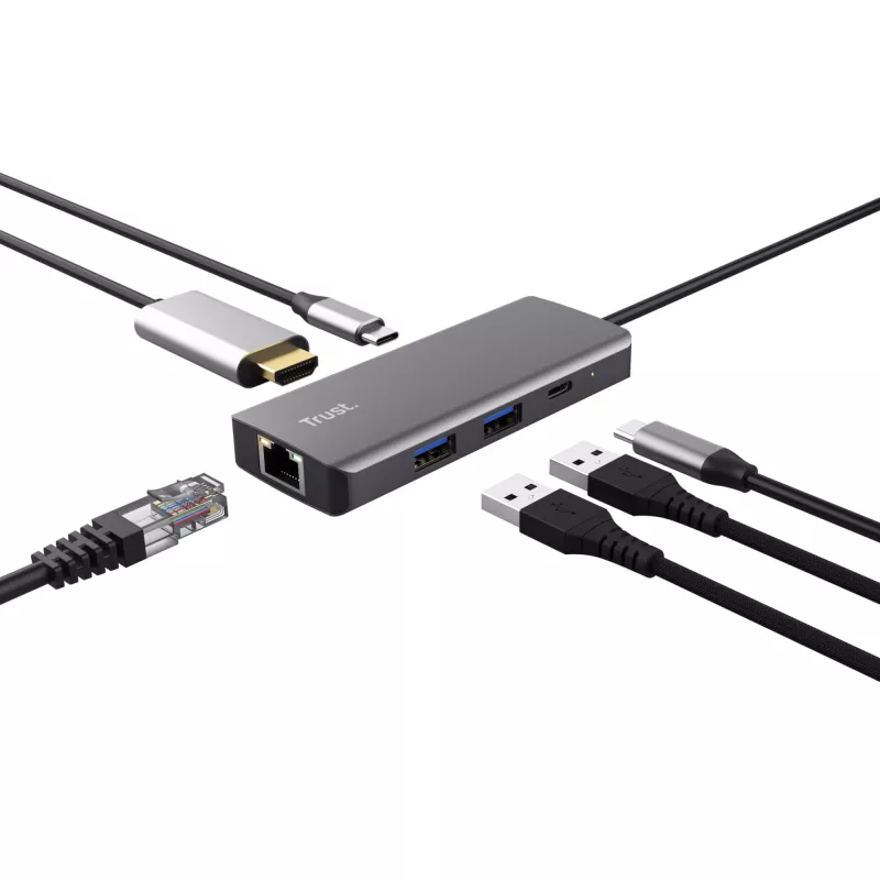 Trust Dalyx USB Type-C 1000 Mbit/s hopea