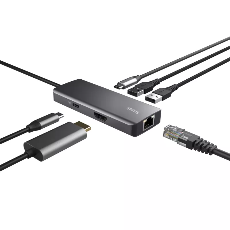 Trust Dalyx USB Type-C 1000 Mbit/s hopea