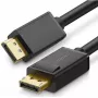 DisplayPort-kaapeli UGREEN DP102 1 m, DisplayPort 1.2, 21,6 Gbit/s, 3840×2160@60Hz, musta