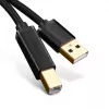 Ugreen 10351 USB-kaapeli USB 2.0 3 m USB A USB B musta