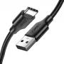Ugreen 60117 USB-kaapeli USB 2.0 1,5 m USB A USB C musta
