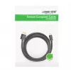 USB-kaapeli UGREEN 10385 Mini-USB 480 Mbit/s 1,5 m musta, nopea lataus