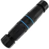 Techly IWP-MD C6-IP68T kaapelin sukupuolenmuunnin RJ-45 musta