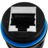 Techly IWP-MD C6-IP68T kaapelin sukupuolenmuunnin RJ-45 musta