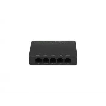 LANBERG kytkin Dsp2-1005-12v 5x 1Gb/s Unmanaged Gigabit Ethernet Desktop 12V