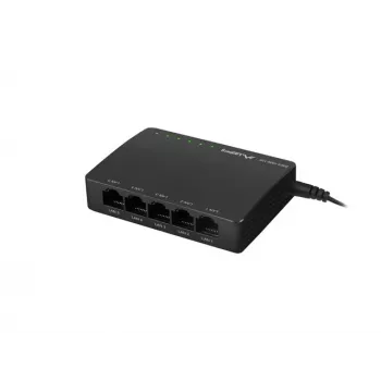 LANBERG kytkin Dsp2-1005-12v 5x 1Gb/s Unmanaged Gigabit Ethernet Desktop 12V