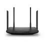 TP-Link AC1200 langaton VDSL/ADSL-modeemireititin, Wi-Fi 5 (802.11ac), Dualband (2,4 GHz / 5 GHz), Ethernet LAN, VDSL2, musta, pöytäreititin