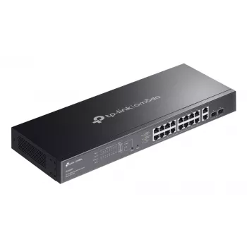 TP-Link Omada ES220GMP verkkokytkin Managed L2 Gigabit Ethernet (10/100/1000) Power over Ethernet (PoE) musta