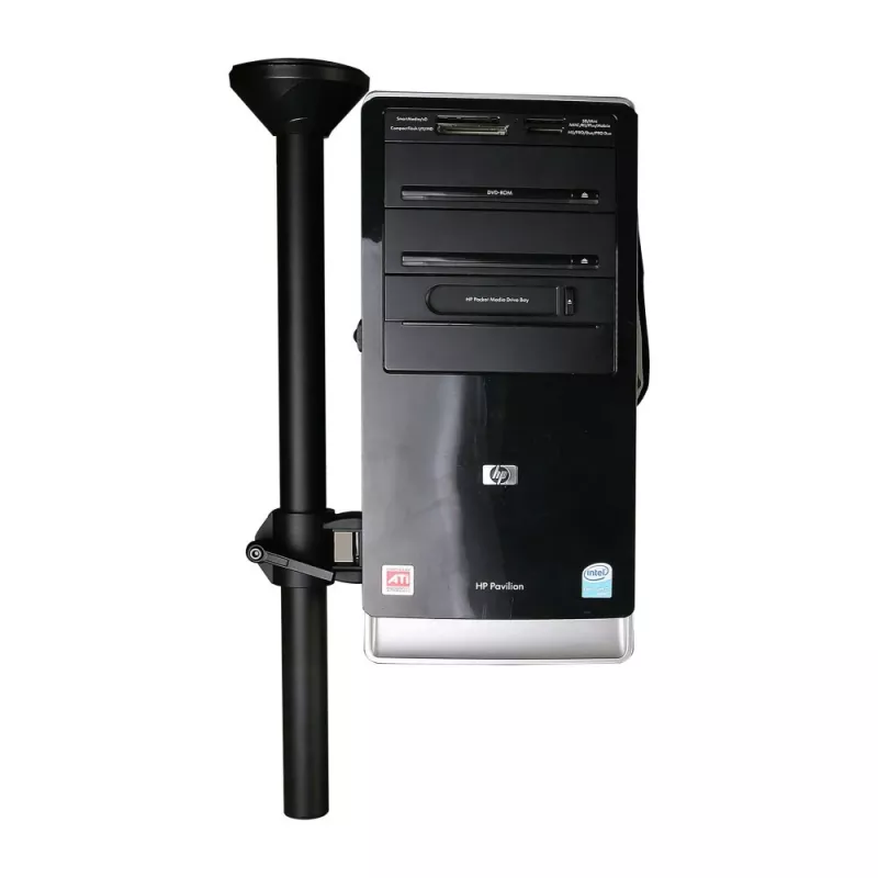 Techly ICA-CS 63 CPU-teline pöytään kiinnitettävä CPU-teline musta