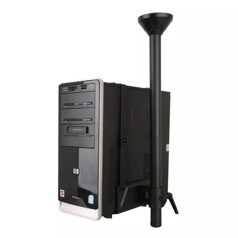 Techly ICA-CS 63 CPU-teline pöytään kiinnitettävä CPU-teline musta