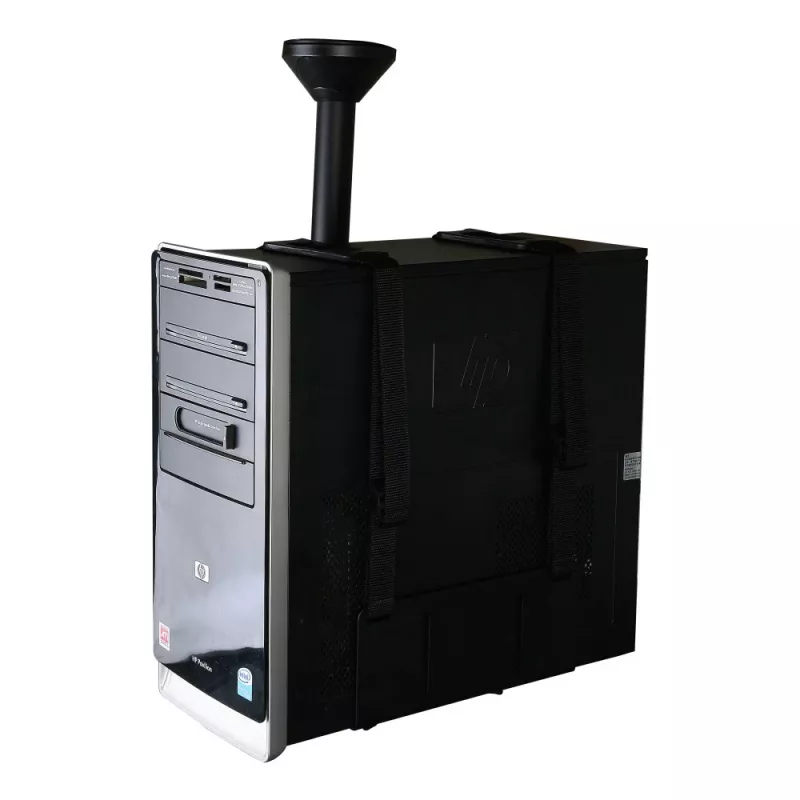 Techly ICA-CS 63 CPU-teline pöytään kiinnitettävä CPU-teline musta