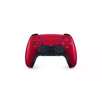 Langaton peliohjain Sony DualSense punainen — Bluetooth-ohjain PlayStation 5:lle, 0,28 kg, painikkeet: Takaisin/Poista/Valikko/Options/Start/Turbo