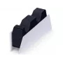 Lataustelakka Sony DualSense -lataustelakka 2 PS5-ohjaimelle, valkoinen, napsautusmekanismi