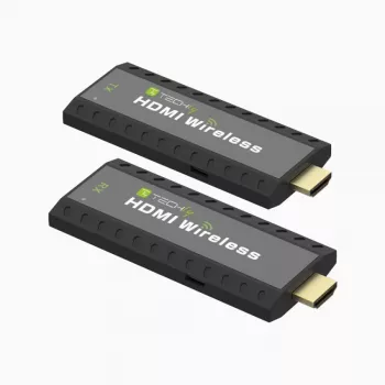 Techly IDATA HDMI-WL53 AV-jatko AV-lähetin & -vastaanotin musta