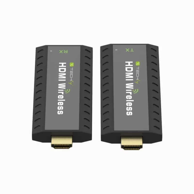 Techly IDATA HDMI-WL53 AV-jatko AV-lähetin & -vastaanotin musta