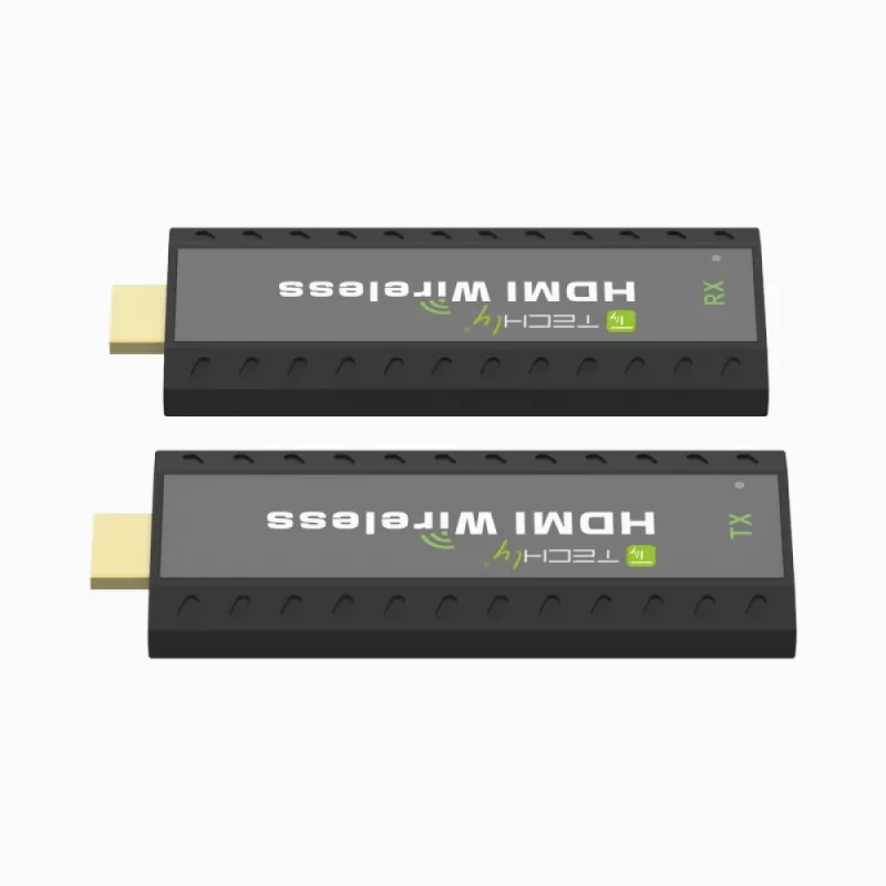 Techly IDATA HDMI-WL53 AV-jatko AV-lähetin & -vastaanotin musta
