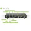 Techly IDATA DP-KVM2 KVM-kytkin musta