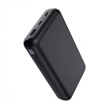 Trust Laro - varavirtalähde - 20000 mAh - 100 wattia - 5 A - QC 3,0, Power Delivery 3,0 + PPS - 3 lähtöliitäntää (4 pin USB Type A (QC 3,0), 2 x 24-