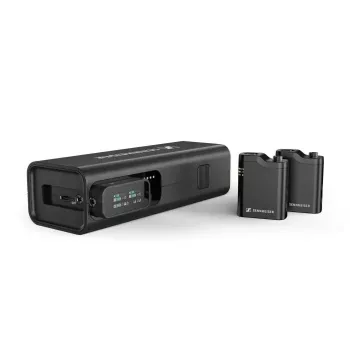 Kondensaattori-langaton mikrofonisarja Sennheiser PROFILE Wireless 2-kanava – omnidirektionaalinen, 48 kHz, 245 m kantama, 7 h akku
