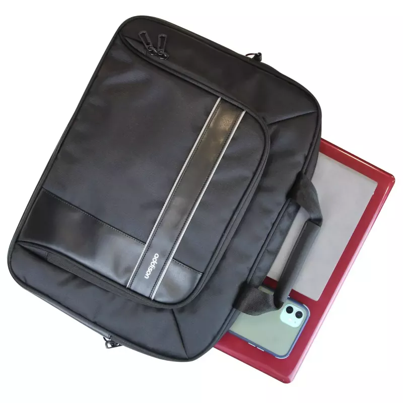 Addison COMPUTER CASE FOR NOTEBOOK 14.1 inch CORNELL 14 -toplaturilaukku — nailon, 362×38×245 mm, musta