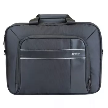 Addison COMPUTER CASE FOR NOTEBOOK 14.1 inch CORNELL 14 -toplaturilaukku — nailon, 362×38×245 mm, musta