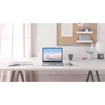 MICROSOFT Surface Laptop Go - 12,4 tuumaa - i5 1035g1 - 8 GB RAM - 256 GB SSD - Win10 Pro - platina - QWERTZ International - UHD Graphics