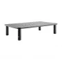 GEMBIRD MS-TABLE-01 vapaasti seisova pöytänäyttöteline – yksi näyttö, 20 kg kapasiteetti, musta, manuaalinen korkeudensäätö 100–140 mm