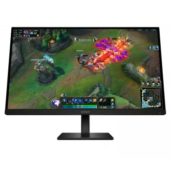 HP OMEN 27 tuuman QHD 180 Hz -pelinäyttö, 68,6 cm (27 tuumaa), 2560 x 1440 pikseliä, Quad HD, LCD, 1 ms, musta
