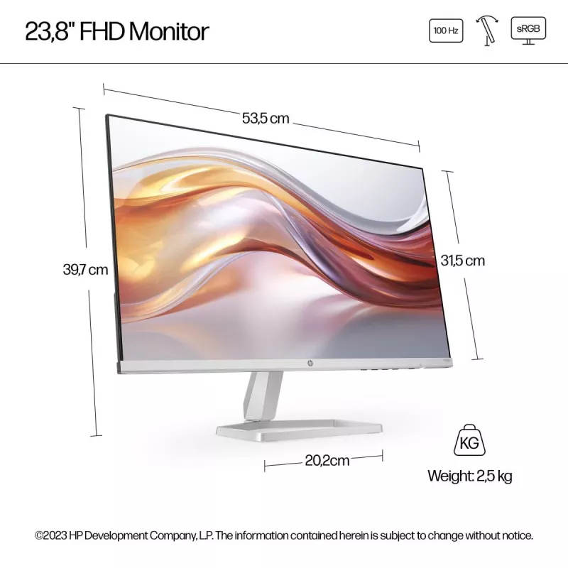 HP-työpöytämonitori – Serie 5 524sf – 24