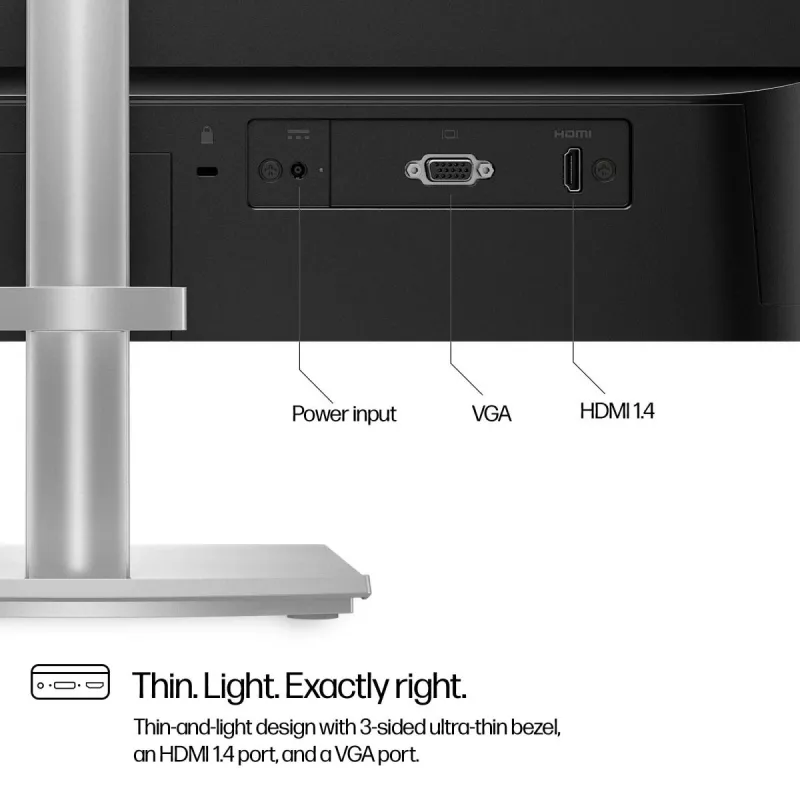 HP-työpöytämonitori - Series 5 524sh - 24