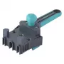 Wolfcraft Dübelmeister asennustyökalu tapille 6/8/10 mm, levynpaksuus 1,2–30 mm, muovi/teräs, musta